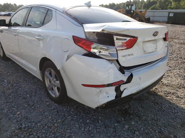 Photo 9 from auction – 2014 KIA OPTIMA LX with VIN 5XXGM4A74EG324953