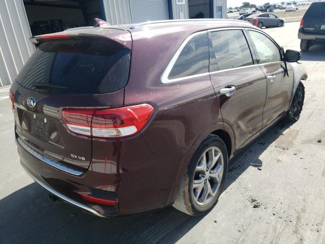 Photo 4 from auction – 2017 KIA SORENTO SX with VIN 5XYPKDA52HG310327