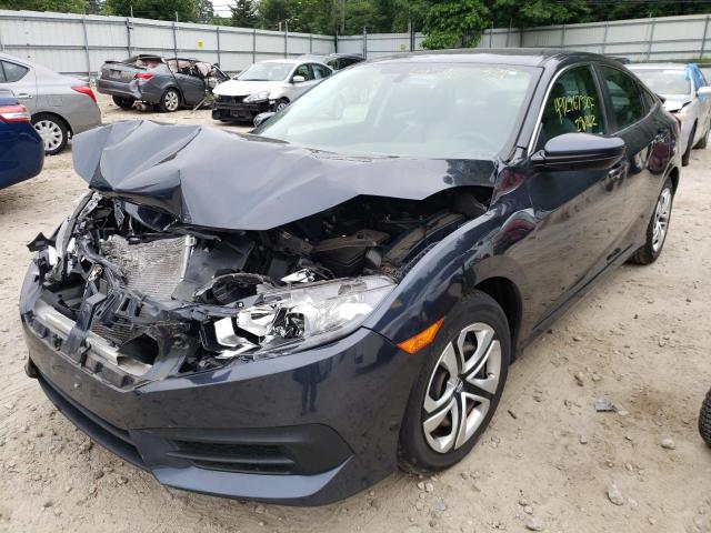 Photo 2 from auction – 2018 HONDA CIVIC LX with VIN 2HGFC2F57JH579602