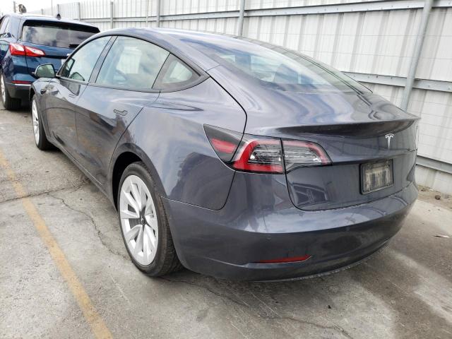 Photo 3 from auction – 2022 TESLA MODEL 3 with VIN 5YJ3E1EAXNF144556