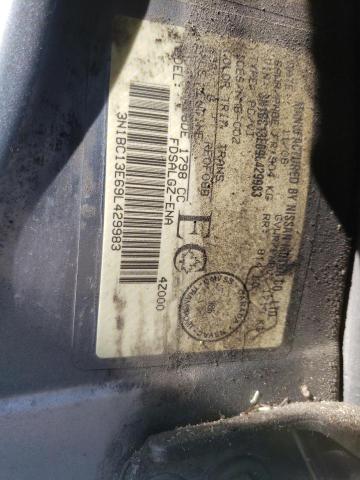 Zdjęcie 10 z aukcji – 2009 NISSAN VERSA S z VIN 3N1BC13E69L429983