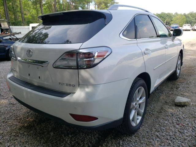 Photo 4 from auction – 2010 LEXUS RX 350 with VIN 2T2ZK1BA6AC036193