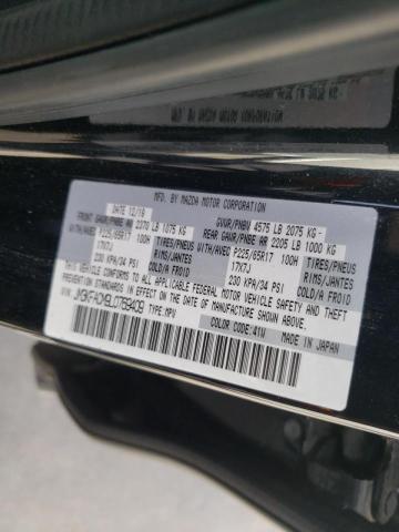 Photo 10 from auction – 2020 MAZDA CX-5 TOURI with VIN JM3KFACM9L0769409