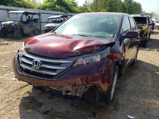 Photo 2 from auction – 2012 HONDA CR-V EX with VIN 5J6RM3H52CL026044