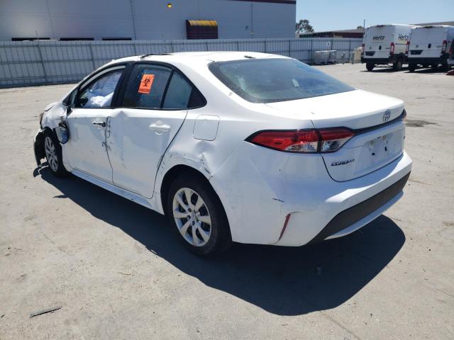 Photo 3 from auction – 2021 TOYOTA COROLLA LE with VIN 5YFEPMAEXMP201113