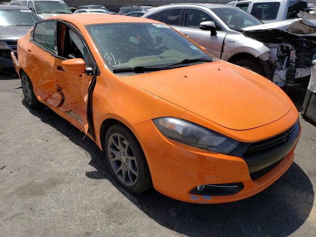 DODGE DART SXT 2014 with VIN 1C3CDFBB8ED668152 - Photo from auction