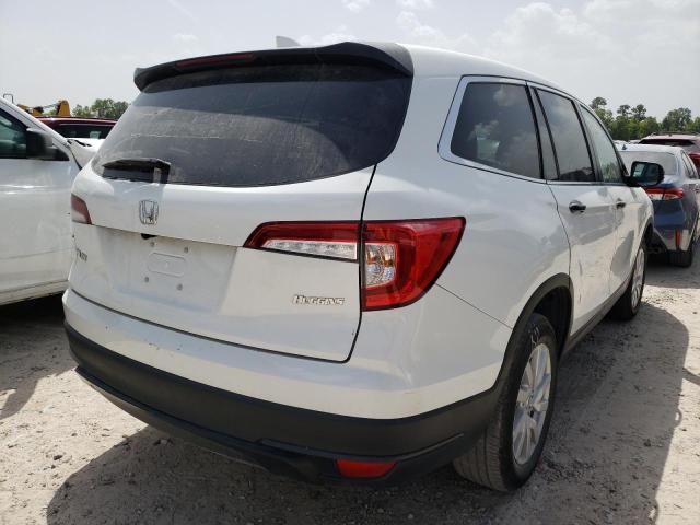 Photo 4 from auction – 2021 HONDA PILOT LX with VIN 5FNYF5H10MB006593