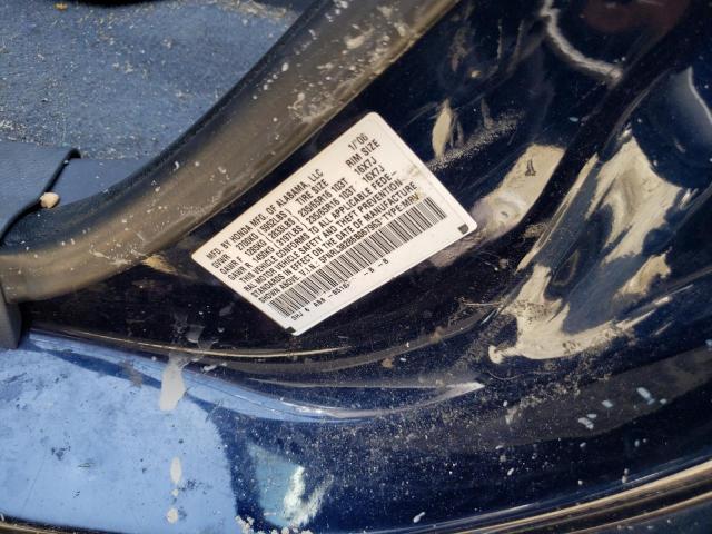 Photo 10 from auction – 2006 HONDA ODYSSEY LX with VIN 5FNRL38286B067963