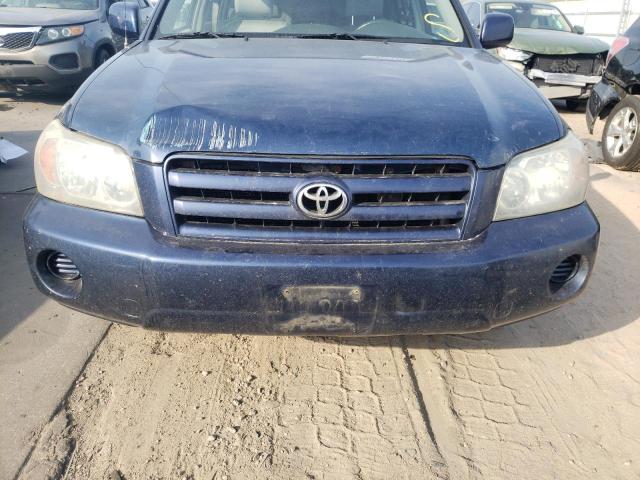 Photo 9 from auction – 2004 TOYOTA HIGHLANDER with VIN JTEEP21A440002288