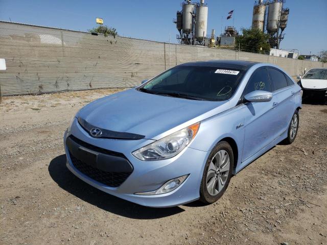Photo 2 from auction – 2013 HYUNDAI SONATA HYB with VIN KMHEC4A41DA076215