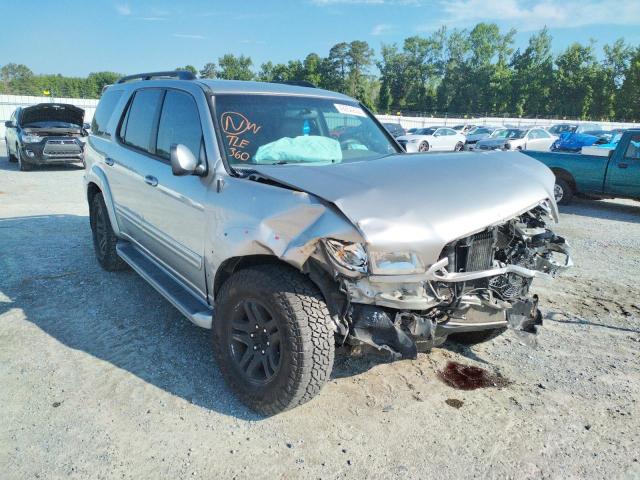 TOYOTA SEQUOIA LI 2003 with VIN 5TDZT38A63S184424 - Photo from auction