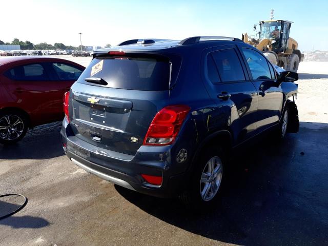 Photo 4 from auction – 2021 CHEVROLET TRAX 1LT with VIN KL7CJPSM0MB372898
