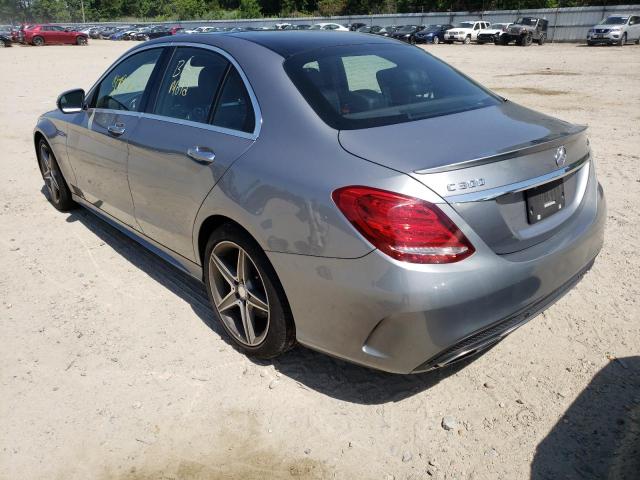 Photo 3 from auction – 2016 MERCEDES-BENZ C 300 4MAT with VIN WDDWF4KB9GR124231