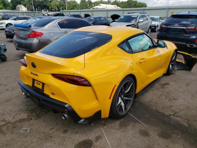 Photo 4 from auction – 2021 TOYOTA SUPRA BASE with VIN WZ1DB0C08MW041262