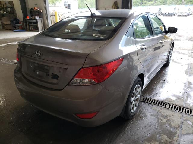 Photo 4 from auction – 2012 HYUNDAI ACCENT GLS with VIN KMHCT4AE4CU258553