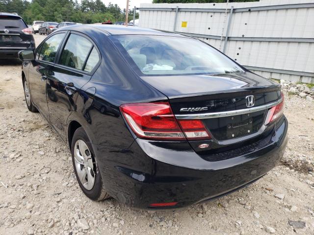 Photo 3 from auction – 2014 HONDA CIVIC LX with VIN 19XFB2F56EE221801