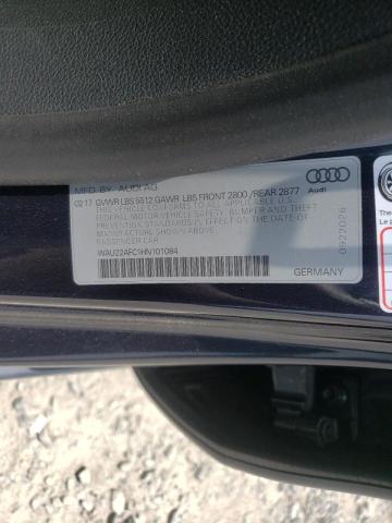 Photo 10 from auction – 2017 AUDI A7 PRESTIG with VIN WAU22AFC1HN101084