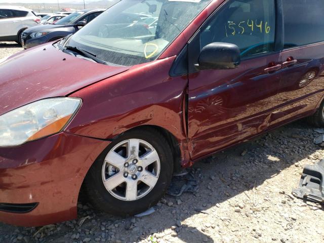 Photo 9 from auction – 2007 TOYOTA SIENNA with VIN 5TDZK23C57S031822