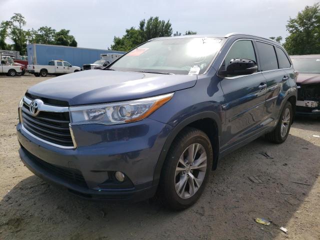 Photo 2 from auction – 2015 TOYOTA HIGHLANDER with VIN 5TDJKRFH2FS096008