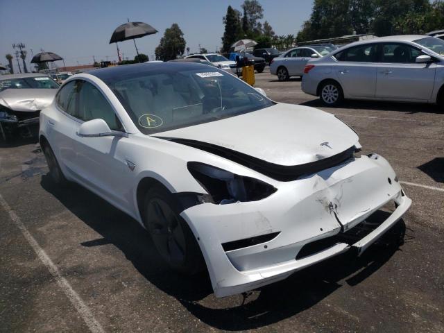 TESLA MODEL 3 2020 with VIN 5YJ3E1EA9LF615691 - Photo from auction