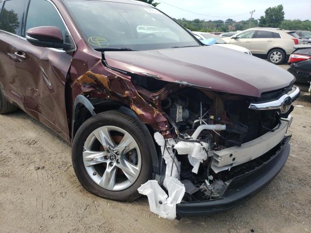 Photo 9 from auction – 2016 TOYOTA HIGHLANDER with VIN 5TDDKRFH2GS318271