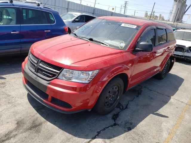 Photo 2 from auction – 2015 DODGE JOURNEY SE with VIN 3C4PDCABXFT536809
