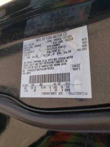 Photo 10 from auction – 2004 FORD EXPLORER E with VIN 1FMZU74K74UB79292