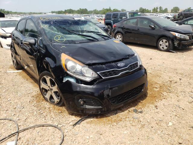 KIA RIO EX 2012 with VIN KNADN5A36C6015965 - Photo from auction