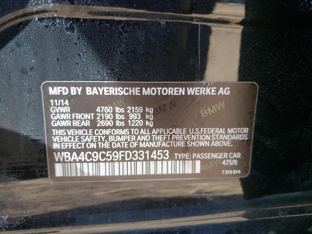 Photo 10 from auction – 2015 BMW 428 XI GRA with VIN WBA4C9C59FD331453
