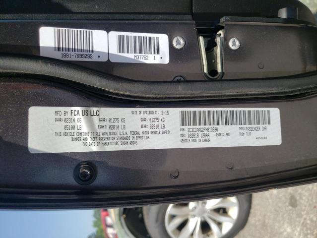صورة رقم 10 من المزاد - 2015 CHRYSLER 300 LIMITE مع VIN 2C3CCAAG2FH813936