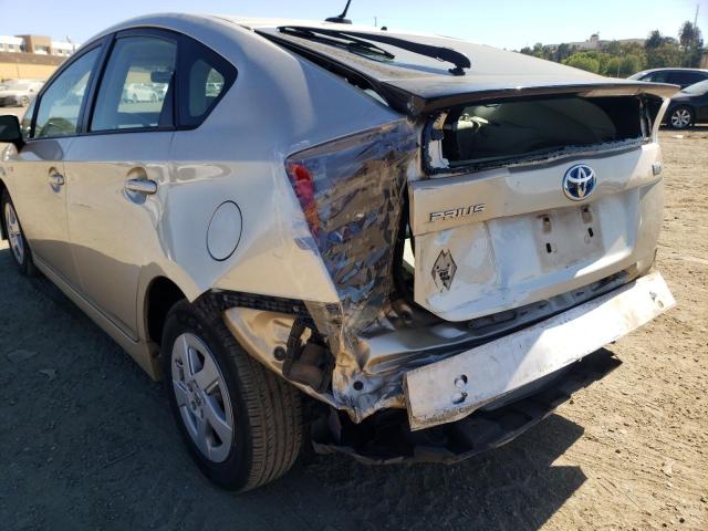 Photo 9 from auction – 2011 TOYOTA PRIUS with VIN JTDKN3DU5B0316909