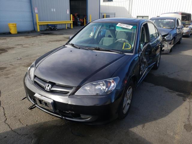 Photo 2 from auction – 2005 HONDA CIVIC EX with VIN 2HGES26755H547513
