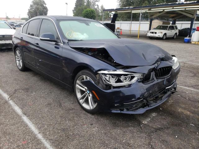 BMW 330 I 2017 with VIN WBA8B9G34HNU53888 - Photo from auction