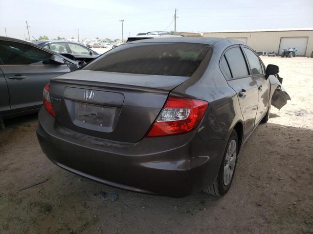 Photo 4 from auction – 2012 HONDA CIVIC LX with VIN 2HGFB2F55CH547964
