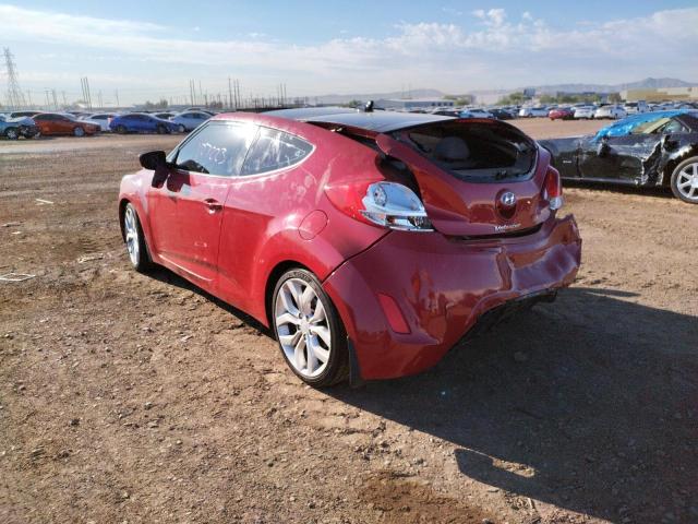 Photo 3 from auction – 2013 HYUNDAI VELOSTER with VIN KMHTC6AD3DU113508