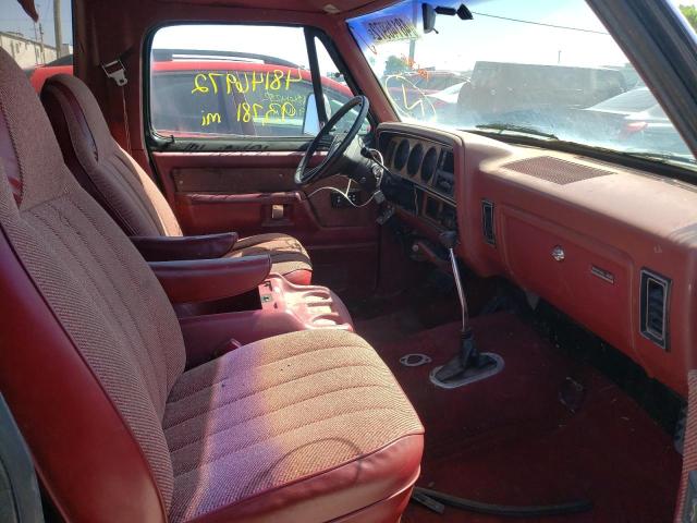 Photo 5 from auction – 1987 DODGE RAMCHARGER with VIN 3B4GW12T6HM700637