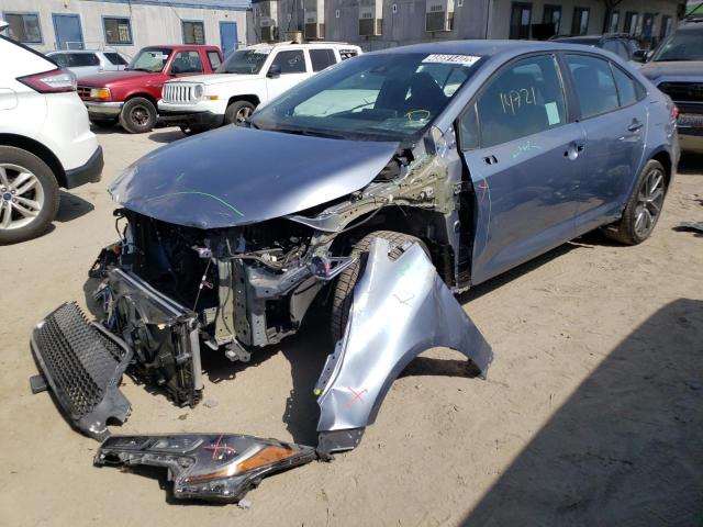 Photo 2 from auction – 2021 TOYOTA COROLLA SE with VIN 5YFS4MCE9MP091342