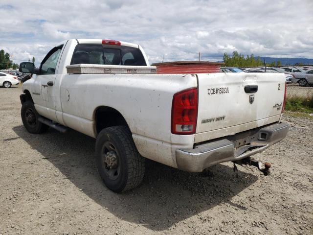 Photo 3 from auction – 2005 DODGE RAM 2500 S with VIN 3D7KS26D15G734129