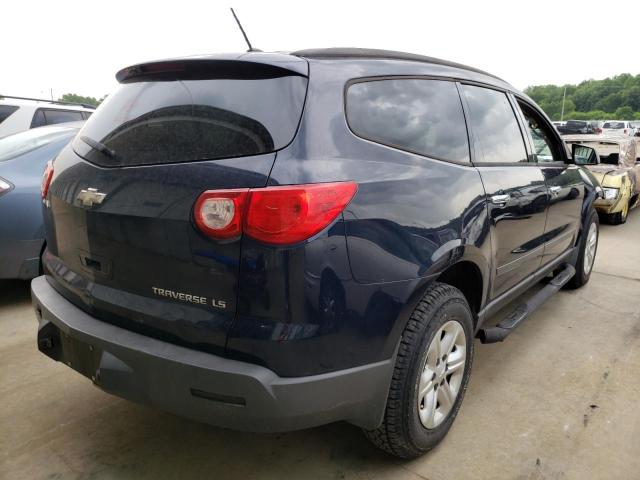 Photo 4 from auction – 2011 CHEVROLET TRAVERSE L with VIN 1GNKRFED8BJ158619