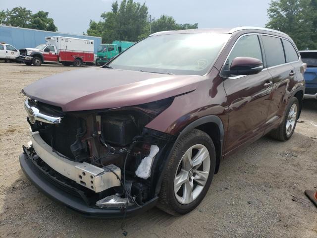 Photo 2 from auction – 2016 TOYOTA HIGHLANDER with VIN 5TDDKRFH2GS318271