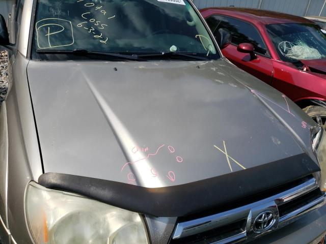 Photo 7 from auction – 2005 TOYOTA 4RUNNER SR with VIN JTEZU14R350057905