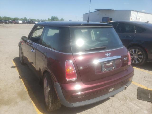 Photo 3 from auction – 2003 MINI COOPER with VIN WMWRC334X3TJ51331