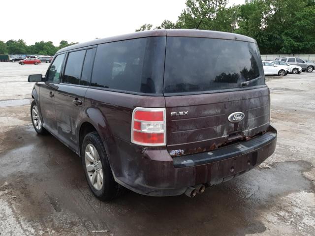 Photo 3 from auction – 2009 FORD FLEX SE with VIN 2FMDK51C09BA32472