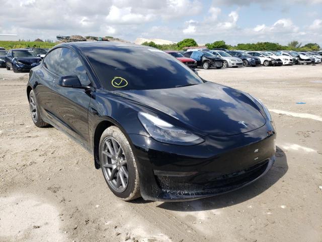 TESLA MODEL 3 2022 with VIN 5YJ3E1EB8NF152387 - Photo from auction