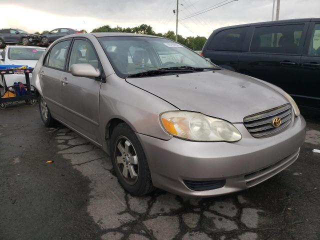 TOYOTA COROLLA CE 2003 with VIN 1NXBR32E63Z049561 - Photo from auction