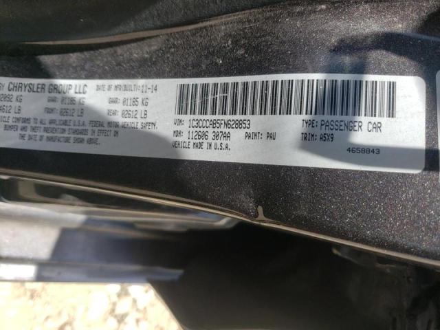 Photo 10 from auction – 2015 CHRYSLER 200 LIMITE with VIN 1C3CCCAB5FN628853