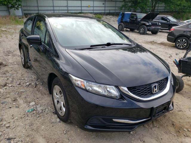 HONDA CIVIC LX 2014 with VIN 19XFB2F56EE221801 - Photo from auction