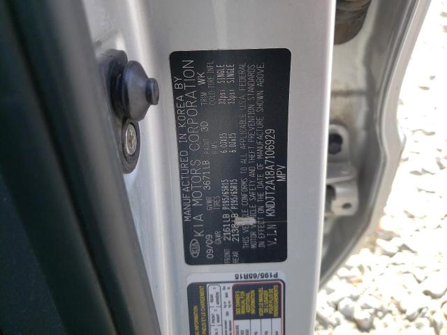 Photo 10 from auction – 2010 KIA SOUL with VIN KNDJT2A18A7106929