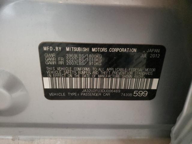 Photo 10 from auction – 2013 MITSUBISHI LANCER ES/ with VIN JA32U2FU3DU006469