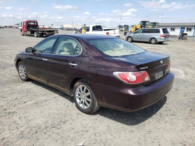 Photo 3 from auction – 2004 LEXUS ES 330 with VIN JTHBA30G740023364